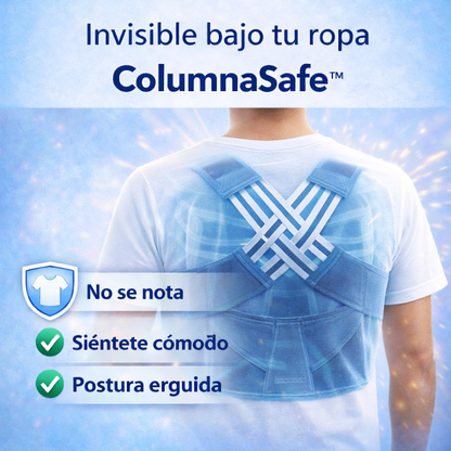 ColumnaSafe™ – Corrector de Postura