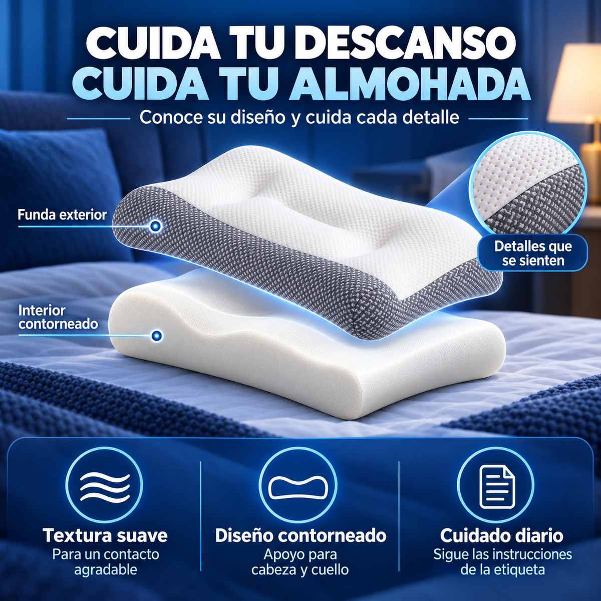 Almohada Cervical - Nucalia