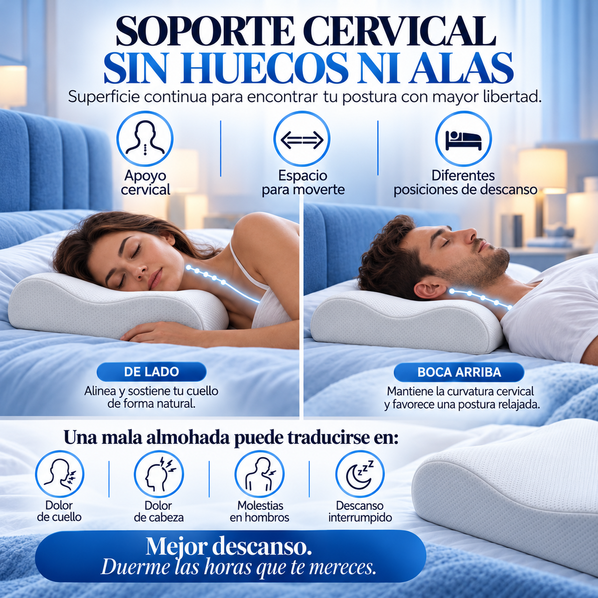 Almohada Cervical - Nucalia